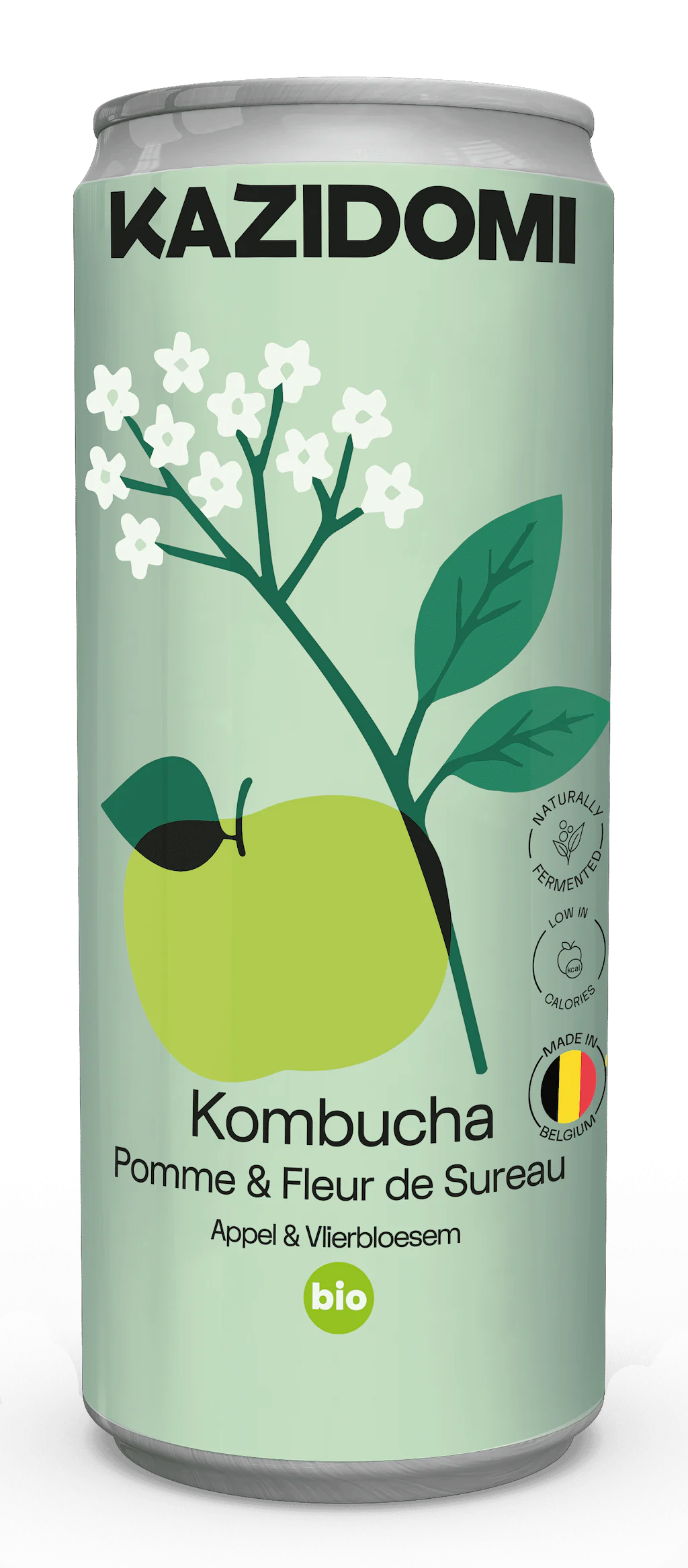 Kombucha pomme & sureau bio thumbnail